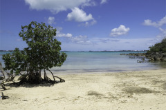 View of Castle Harbour at Blue Hole park, Bermuda.