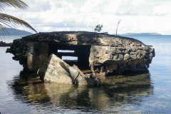 Bunker on the Blue Lagoon Dive resort grounds