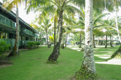 Rooms on the the grounds of the Blue Lagoon Dive Resort