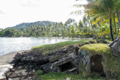 Bunker on Blue Lagoon Dive resort grounds.