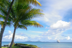 Blue Lagoon Dive shop resort grounds.