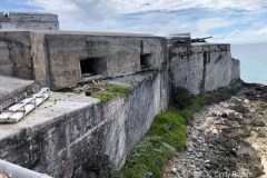 Fort St. Catherine outside wall., Bermuda