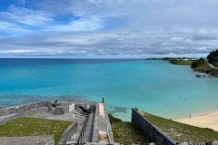 Fort St. Catherine, overlooking St.Catherine's Beach.