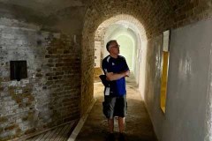 Inside Fort St.Catherine, bermuda