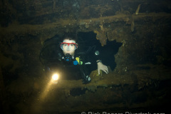 exploring the Heian Maru.