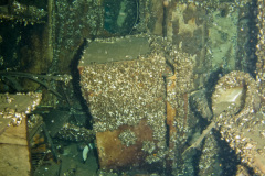 Inside the Mary Alice B. tugboat