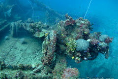 truck frame on the Nippo Maru