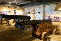 18th century cannons at the Commissioner's House