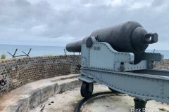 10 inch Muzzled Loading Rifled Barrel gun.