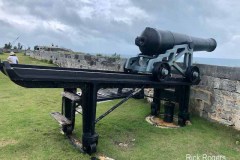 Smooth bore canon at the Keep in Bermuda