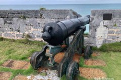 Smooth bore canon at the Keep in Bermuda