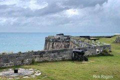 Fortifications at the Keep in Bermuda