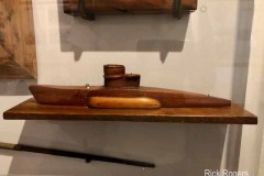 Carving from a  captured U-boat  crewman