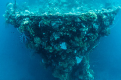 Bow of the Sankisan Maru wreck