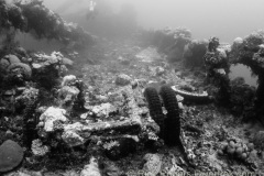 Truck frame on the Sinkasan Maru.