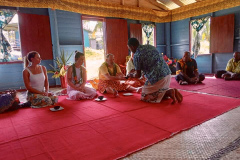 Fiji village cultural experience.