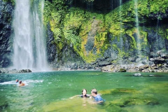waterfall at volivoli