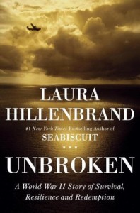 Unbroken by Laura Hillenbrand, best-seller list