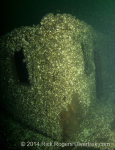 George T. Davie's stern cabin.