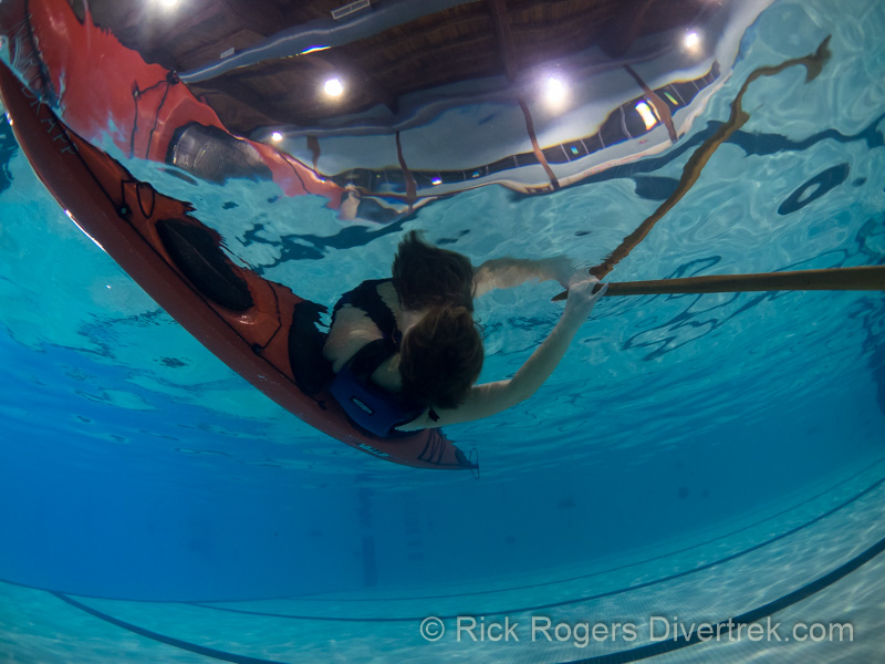 Underwater Photography in pool.
