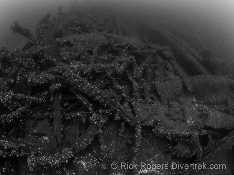Bismarck wreck at Kingston, Ontario.