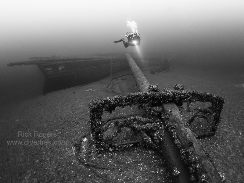Eureka wreck, Kingston, Lake Ontario.