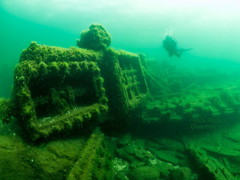 wreck of the Atlantic, Parry Sound, Ontario 